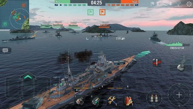 World of Warships Blitz Resimleri