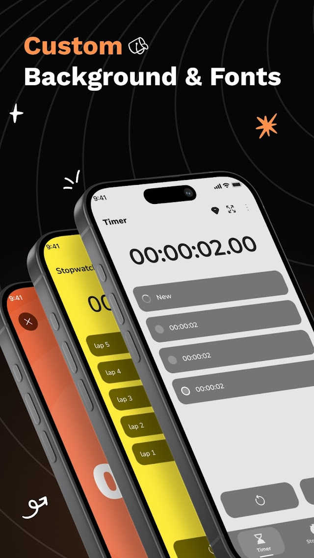 Multi Stopwatch and Timer Plus Resimleri