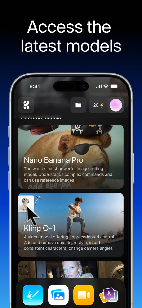 Krea: AI Images and Videos Resimleri