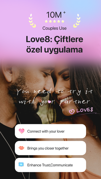 Love8 - Çiftler için uygulama Resimleri