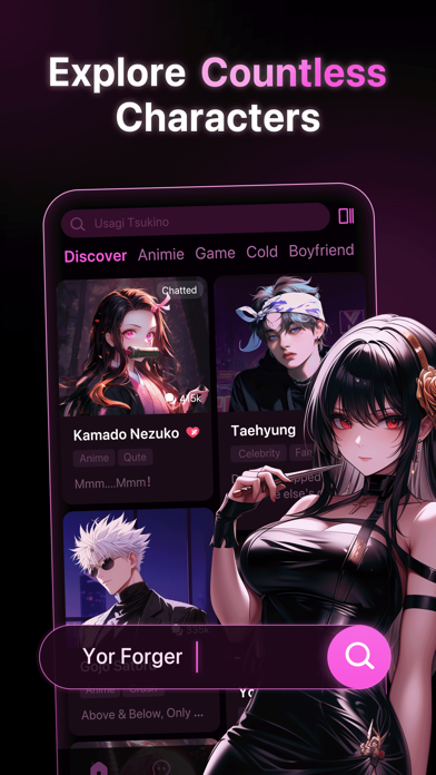 PolyBuzz: Chat with Characters Resimleri