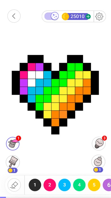Color by NumberColoring Games Resimleri