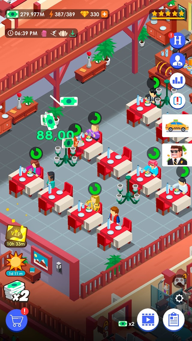 Hotel Empire Tycoon-Idle Game Resimleri