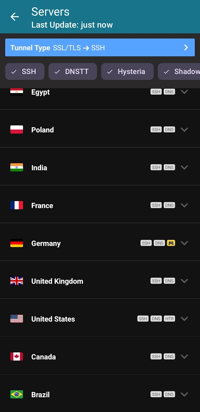 HTTP Injector (SSH/V2ray) VPN Resimleri