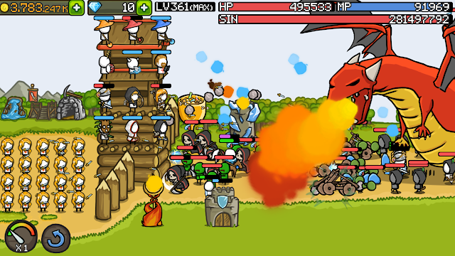 Grow Castle - Tower Defense Resimleri