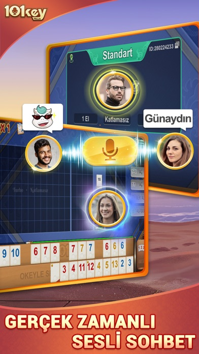 101 Okey Yalla: Canlı & Sesli Resimleri