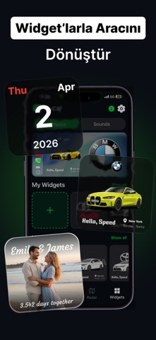 myCar: Car Widgets & Dashboard Resimleri