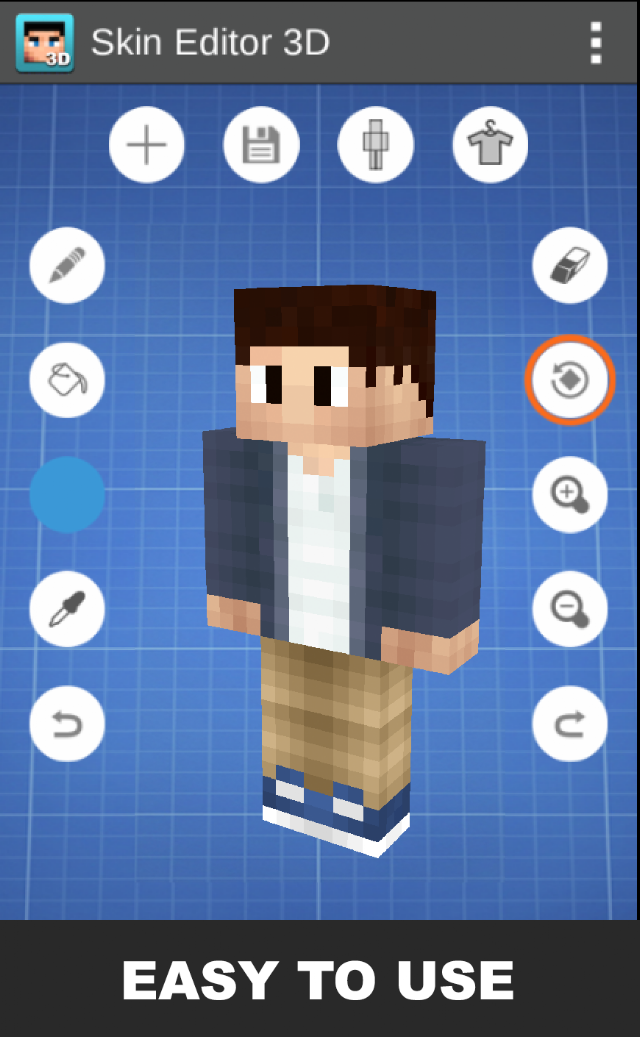 Skin Editor 3D for Minecraft Resimleri