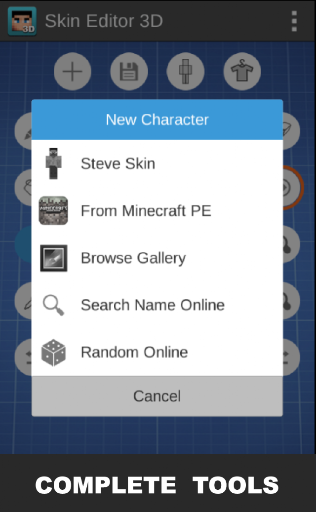Skin Editor 3D for Minecraft Resimleri