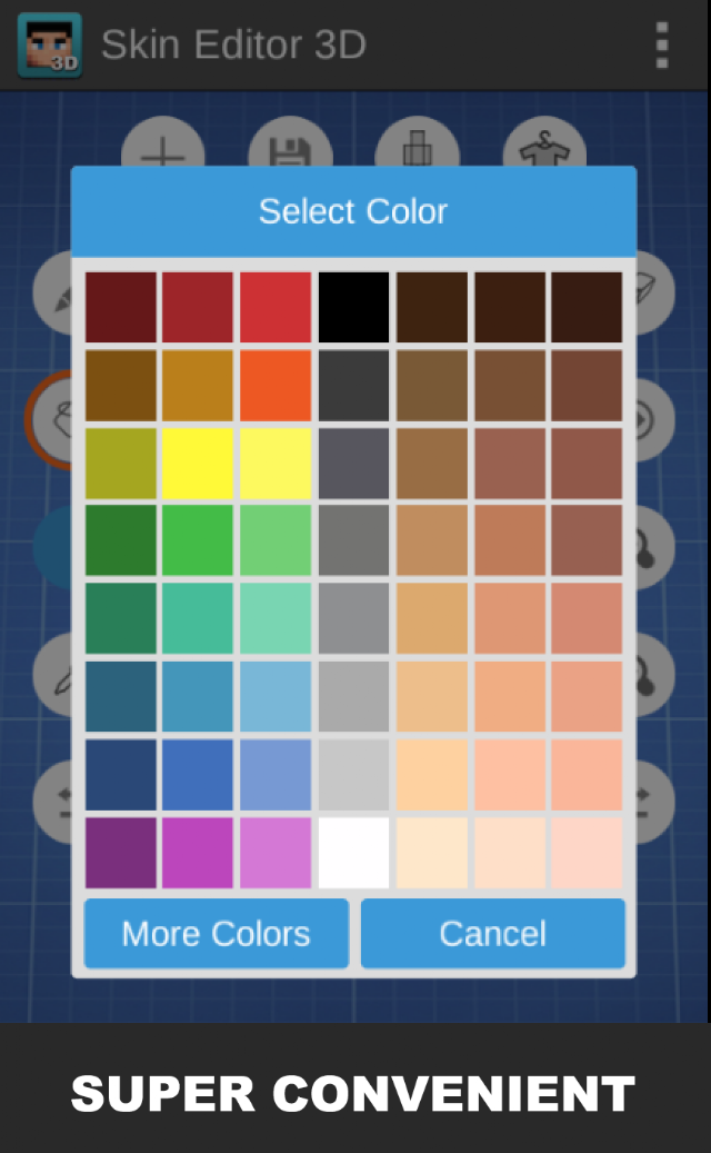 Skin Editor 3D for Minecraft Resimleri