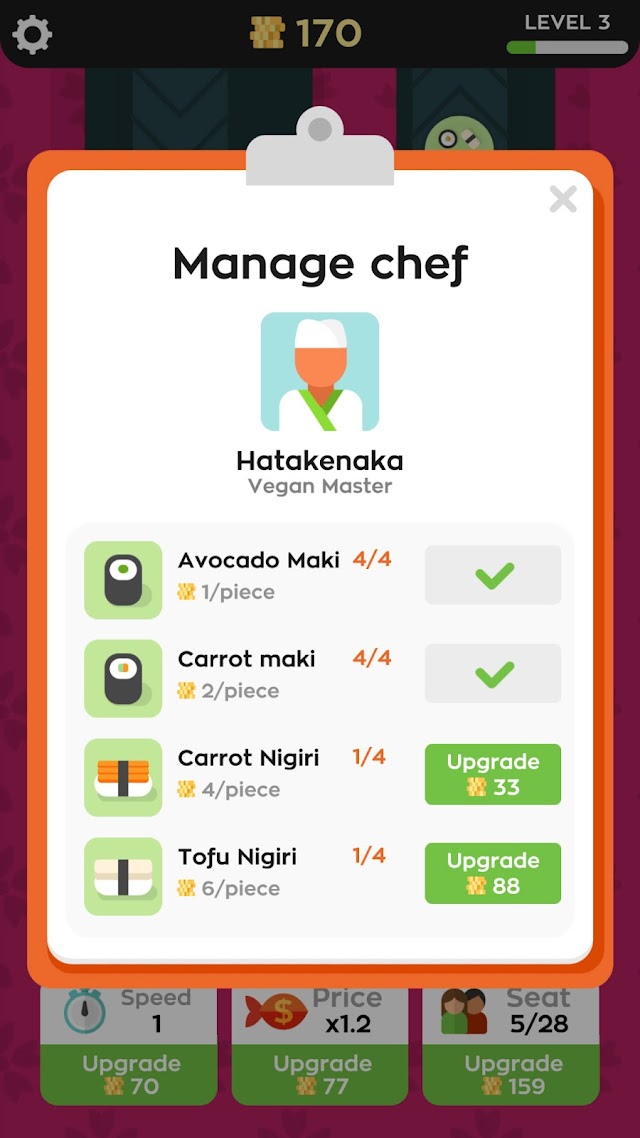 Sushi Bar Idle Resimleri