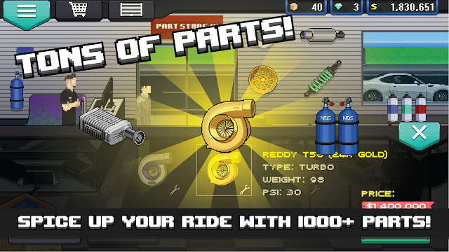 Pixel Car Racer Resimleri