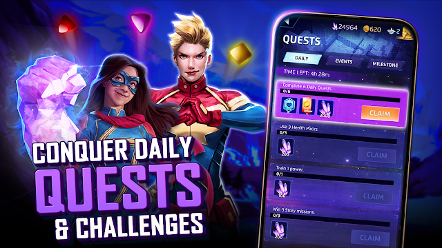 MARVEL Puzzle Quest: Hero RPG Resimleri