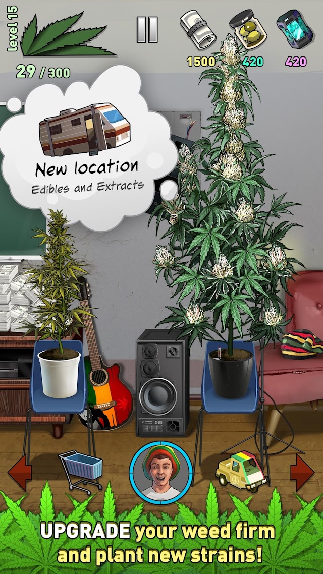 Weed Firm 2: Bud Farm Tycoon Resimleri