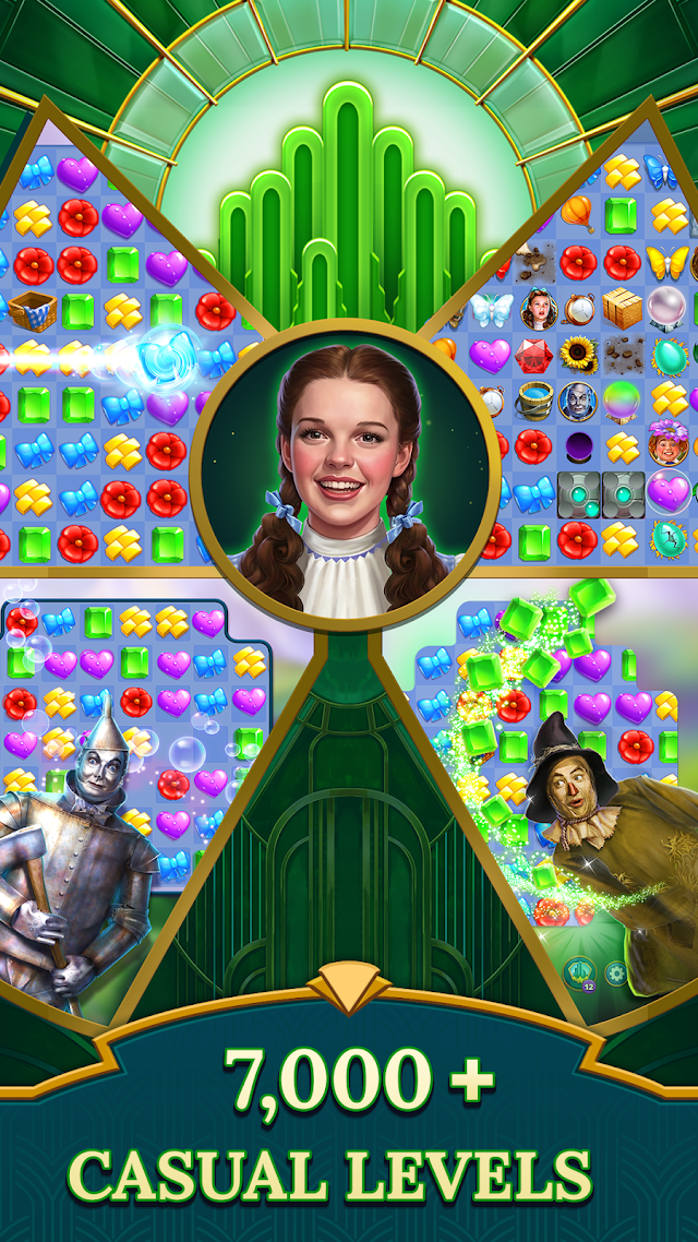 The Wizard of Oz Magic Match 3 Resimleri