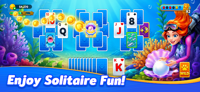 Solitaire TriPeaks Journey Resimleri