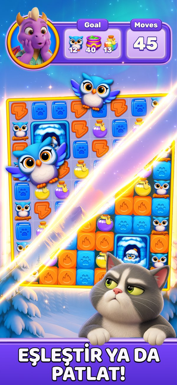 Roy Story: Match 3 Blast Games Resimleri