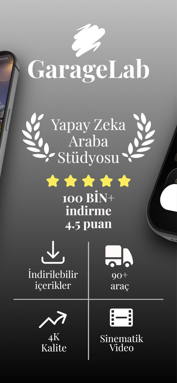 GarageLab: AI Araba Edit�r Resimleri
