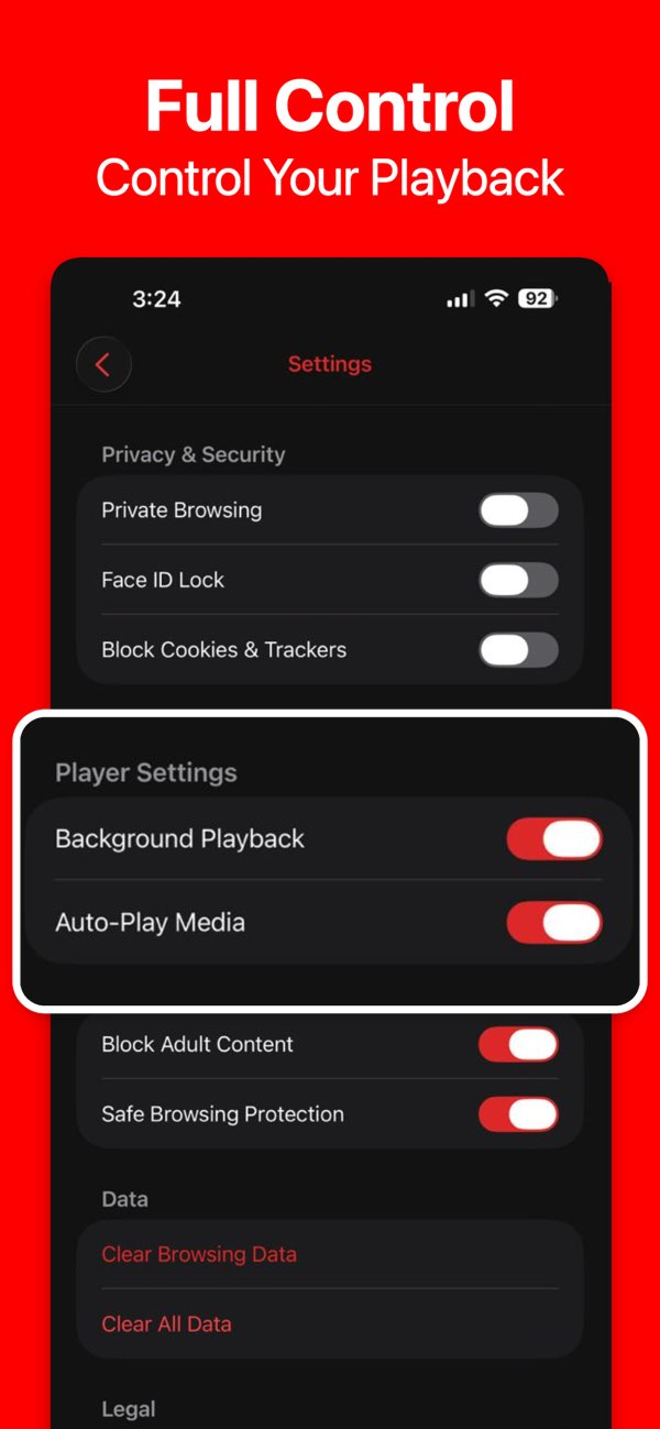 VidTube: All Videos Browser Resimleri