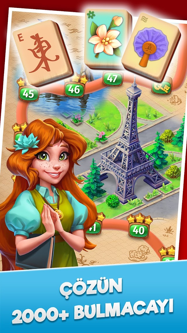 Mahjong Journey: Taş Eşleme Resimleri