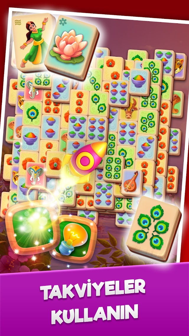 Mahjong Journey: Taş Eşleme Resimleri