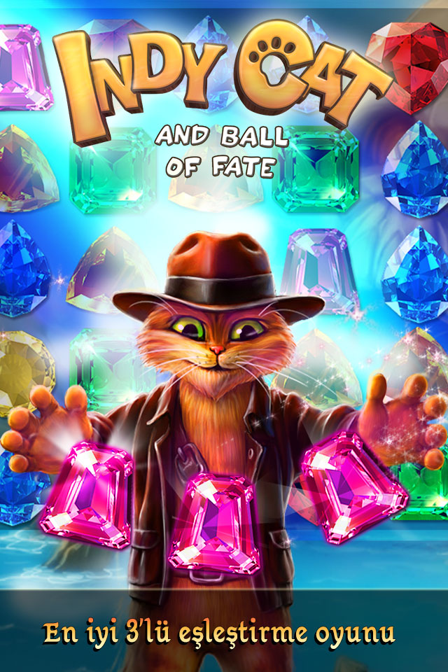Indy Cat Match 3 Resimleri
