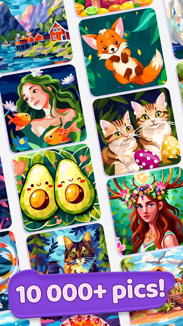 Gallery: Color by number game Resimleri