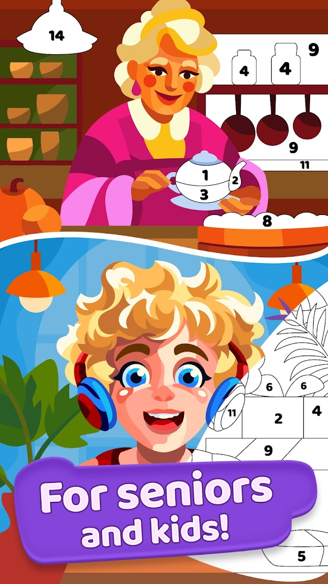 Gallery: Color by number game Resimleri