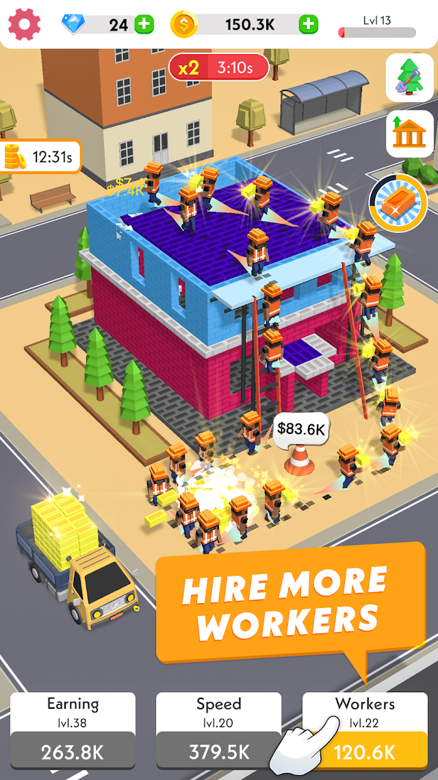Idle Construction 3D Resimleri