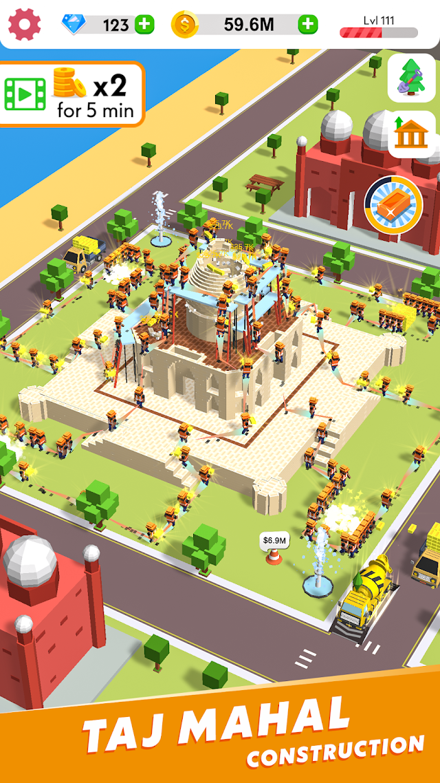 Idle Construction 3D Resimleri