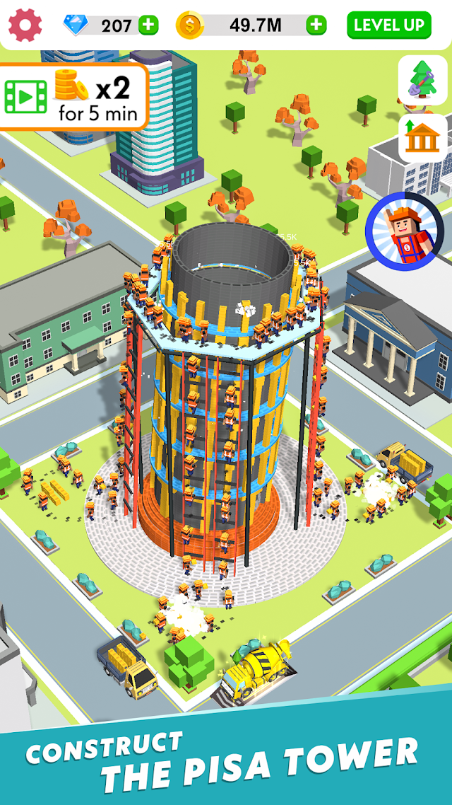 Idle Construction 3D Resimleri