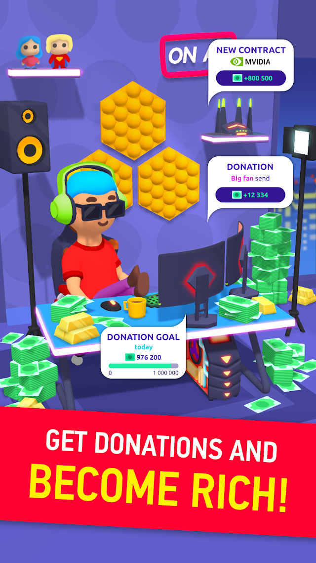 Idle Streamer � Tuber game Resimleri