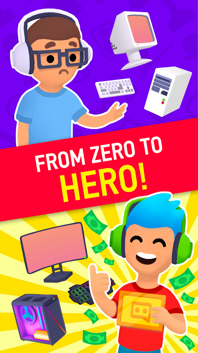 Idle Streamer — Tuber game Resimleri