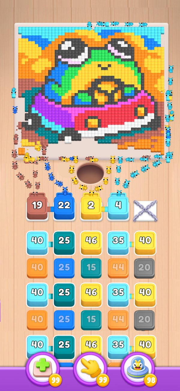 Food Hunt: Pixel Puzzle Resimleri