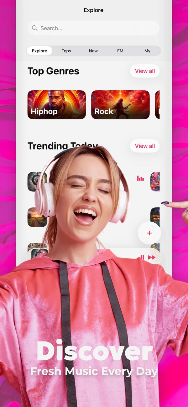 Tubidy FM Offline Music Player Resimleri