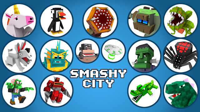 Smashy City - Monster Battles Resimleri