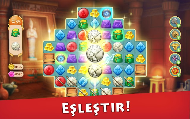 Cradle of Empires Match-3 Game Resimleri