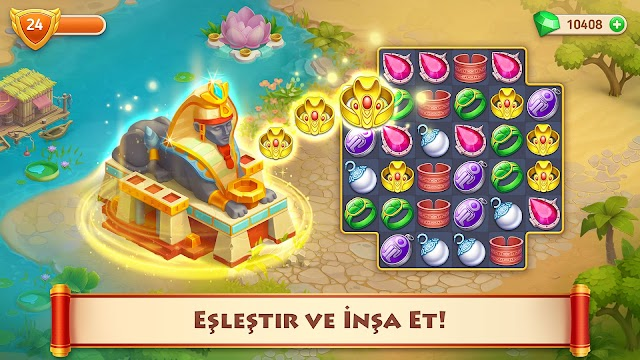 Cradle of Empires Match-3 Game Resimleri