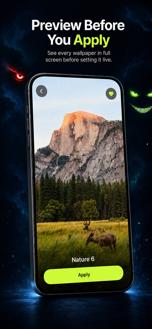Scary Smile Live Wallpaper Resimleri