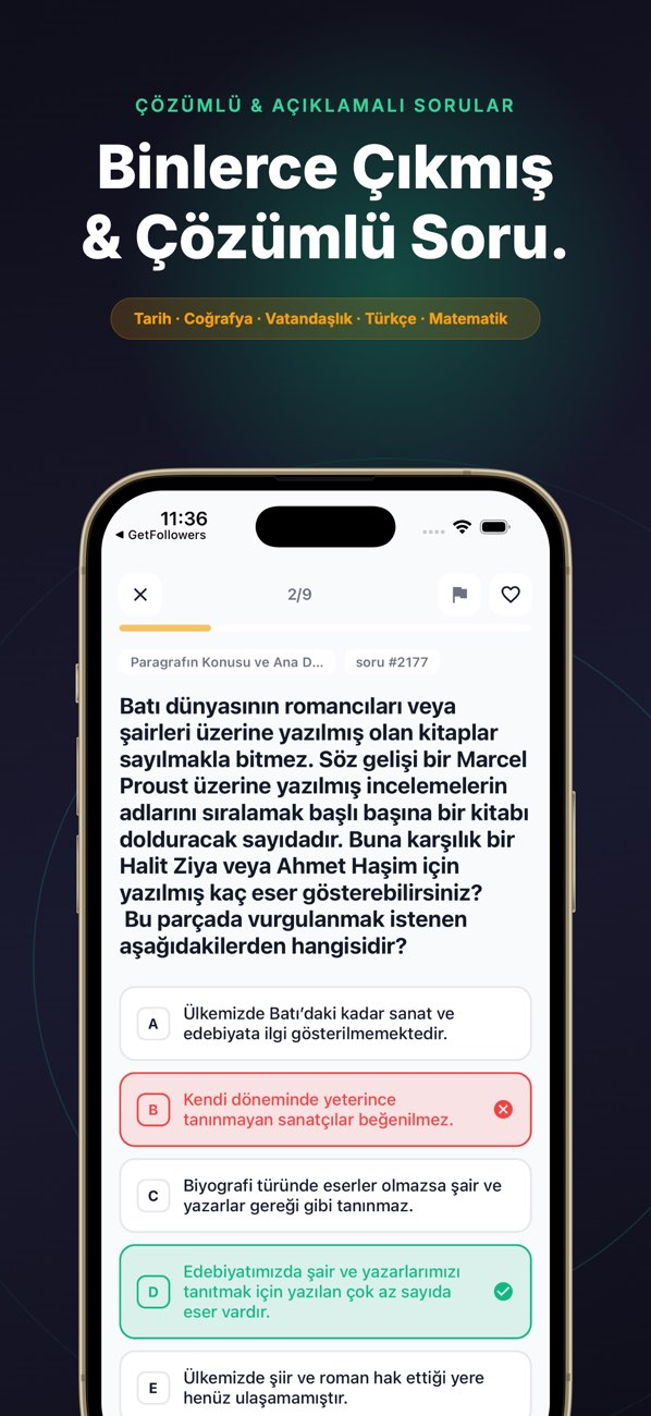 KPSS 2026 Deneme Sınavı & Soru Resimleri
