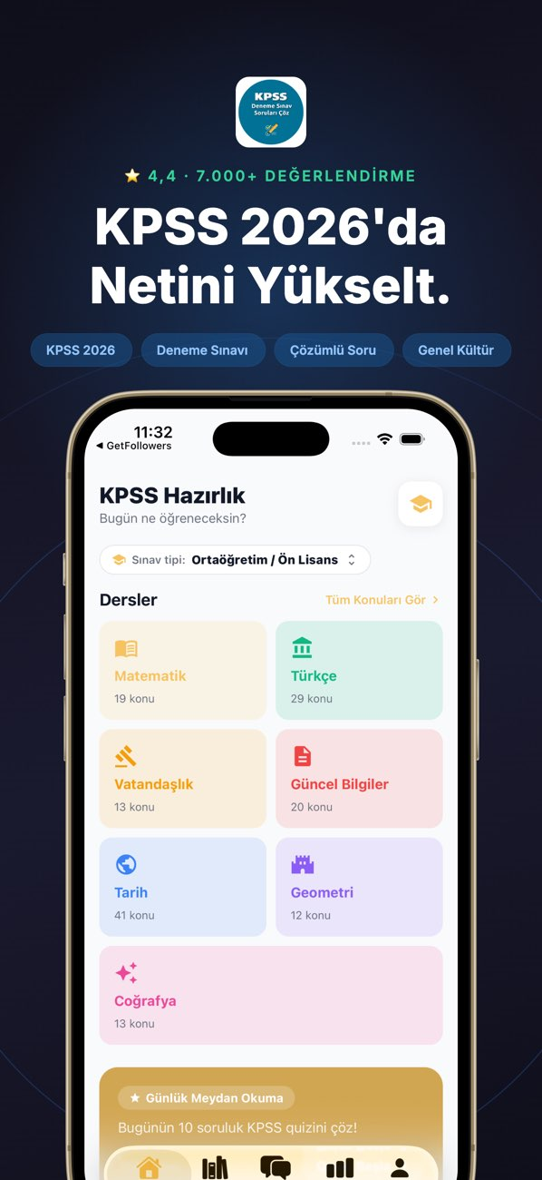 KPSS 2026 Deneme Sınavı & Soru Resimleri