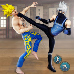 Android Karate King Kung Fu Fight Game ikonu