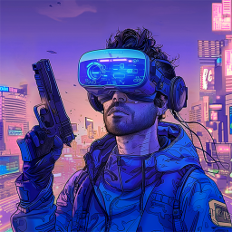 Android Cyberika: Action Cyberpunk RPG ikonu