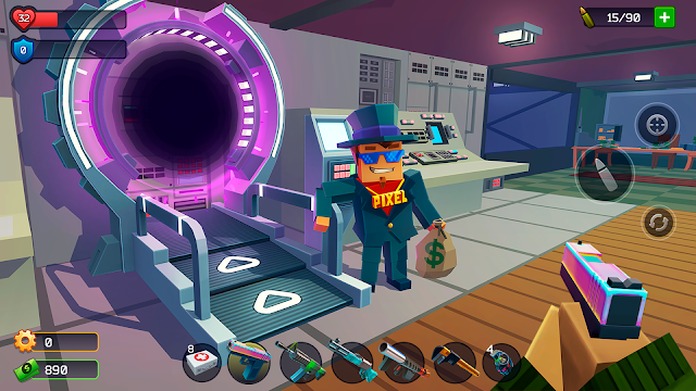Pixel Combat: Zombies Strike Resimleri
