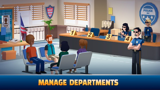 Idle Police Tycoon - Cops Game Resimleri