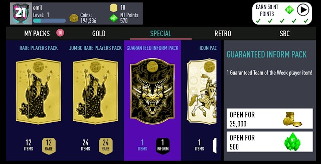 NT 21 Draft + Pack Opener Resimleri
