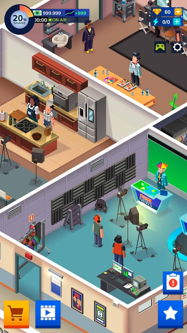 TV Empire Tycoon - Idle Game Resimleri