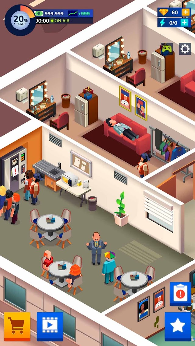 TV Empire Tycoon - Idle Game Resimleri