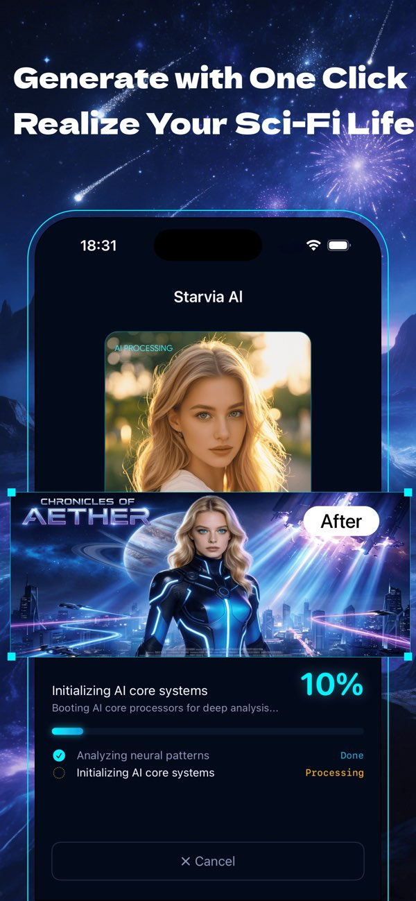 Starvia AI - AI Hero Resimleri