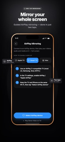 Screen Mirroring & CastConnect Resimleri